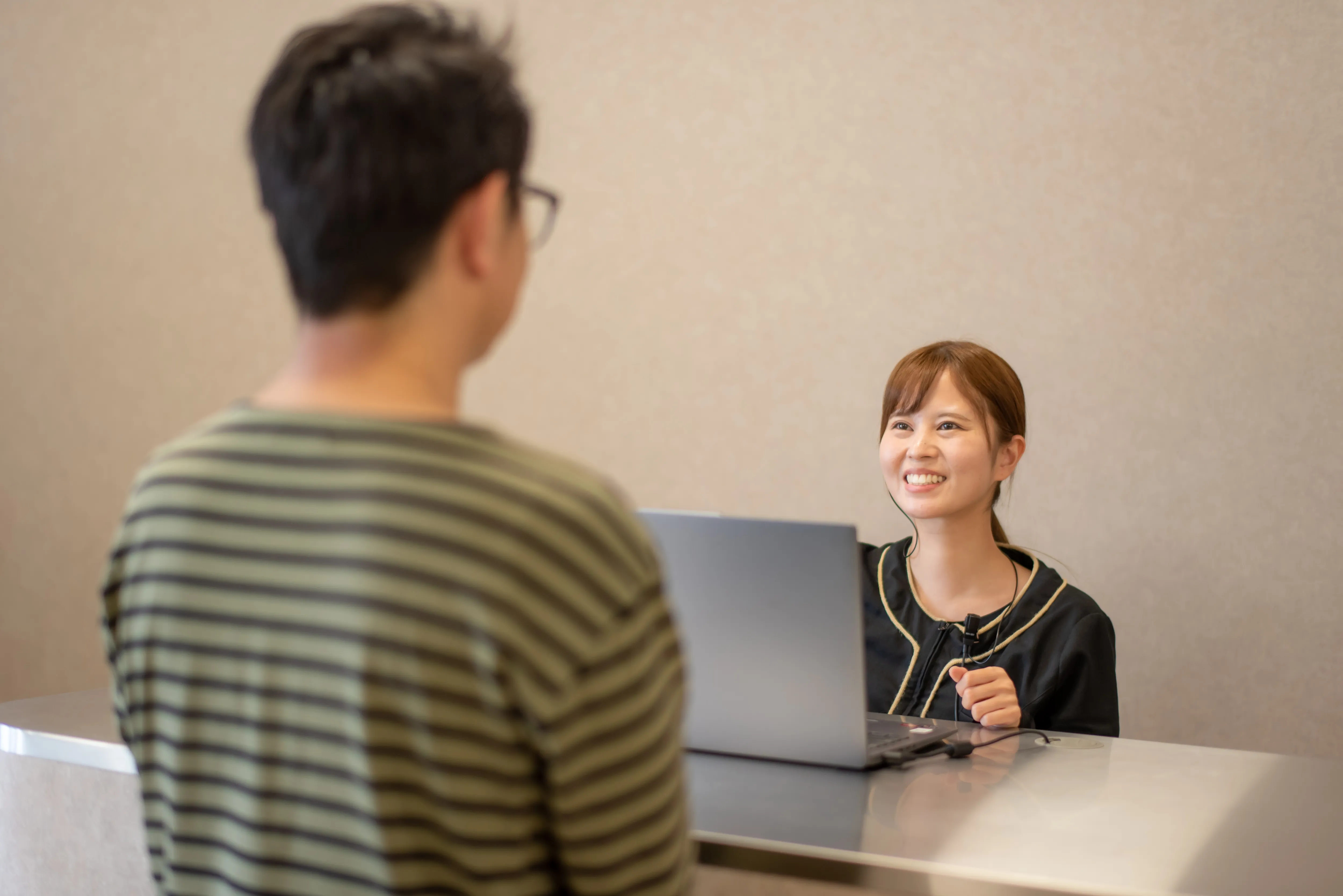 短時間での治療